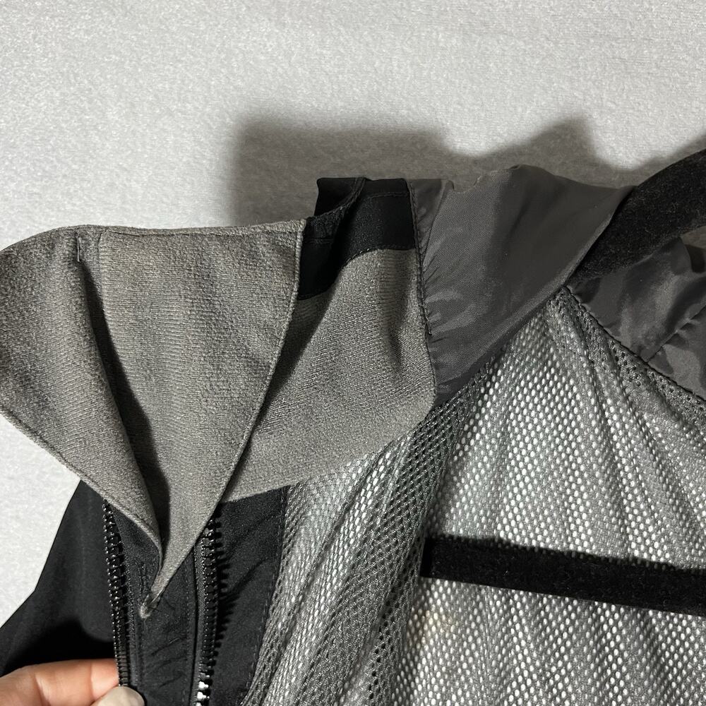North Face Hyvent Jacket Boys XL 18/20 Black, Mesh Lined, Hood, Full Zip 3 In 1 - Picture 12 of 12